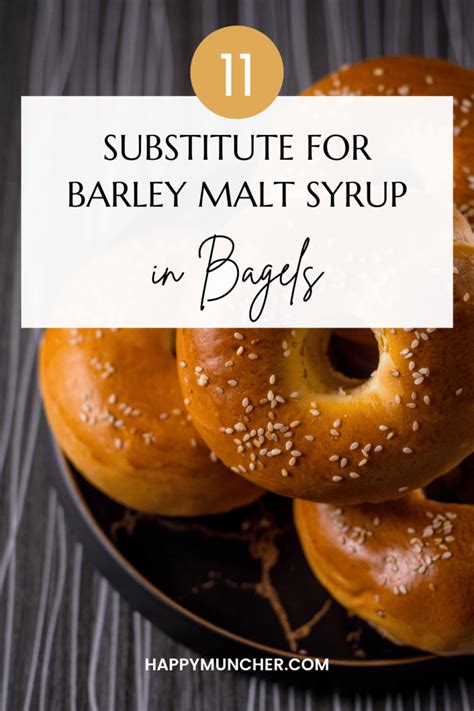 why are bagels malt syrup